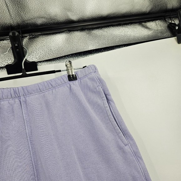 Re/Done x Hanes Sweatpants Purple 80s Elastic Waist Pull On Lounge Pants Size XS - Picture 4 of 8
